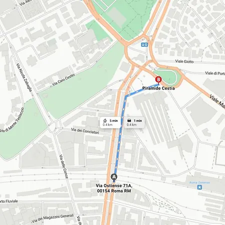 Hostly-the Piramide Soul Roma-10min To Colosseum *